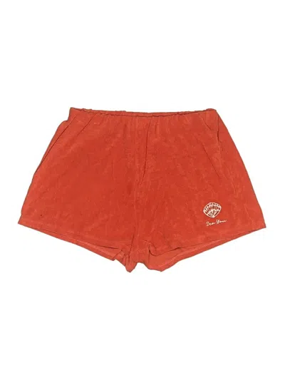 Pre-owned H&m Athletic Shorts In Orange