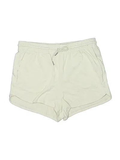 Pre-owned H&m Athletic Shorts In White