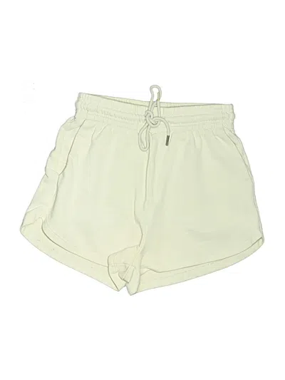 Pre-owned H&m Athletic Shorts In White