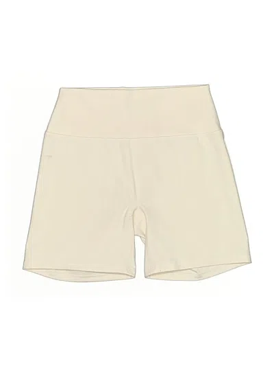 Pre-owned H&m Athletic Shorts In White