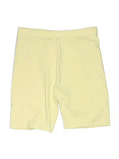 Pre-owned H&m Athletic Shorts In Yellow