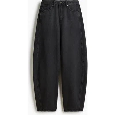 H&m Baggy High Waist Jeans In Multi