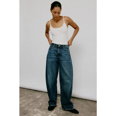 H&m Baggy High Waist Jeans In Multi