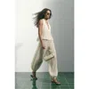 H&m Balloon-leg Pull-on Trousers In Neutral