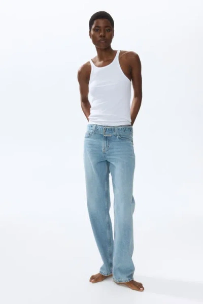H&m Barrel-leg High-waist Jeans In Multi