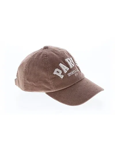 Pre-owned H&m Baseball Cap In Brown
