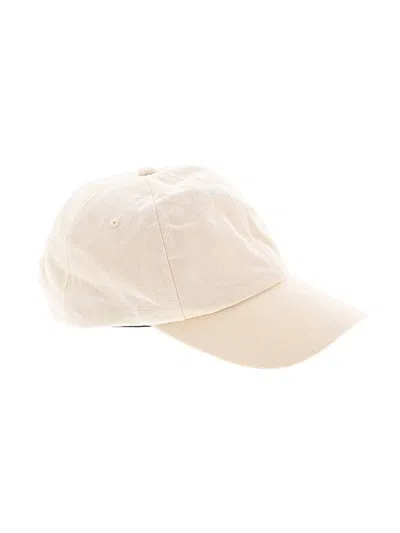 Pre-owned H&m Baseball Cap In White