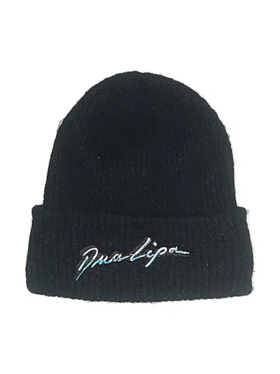 Pre-owned H&m Beanie Hat In Black