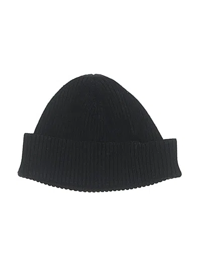 Pre-owned H&m Beanie Hat In Black
