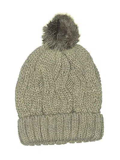 Pre-owned H&m Beanie Hat In Gray