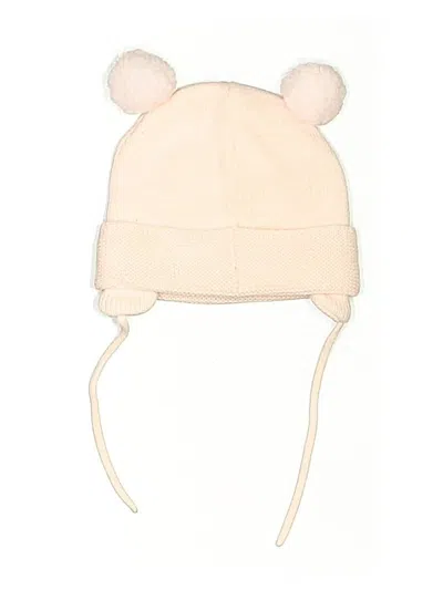 Pre-owned H&m Babies' Beanie Hat In Ivory