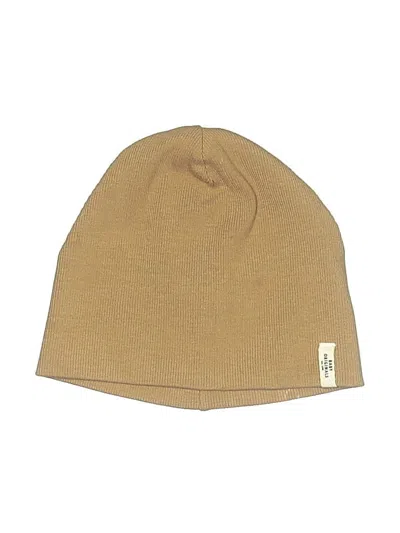 Pre-owned H&m Kids' Beanie Hat In Tan