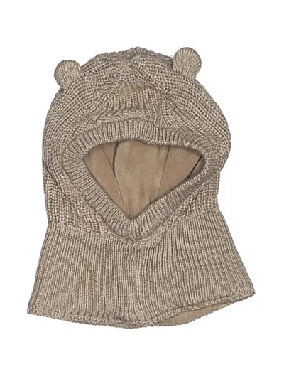 Pre-owned H&m Babies' Beanie Hat In Tan