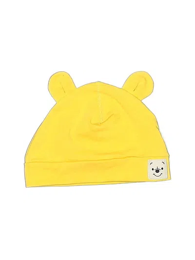 Pre-owned H&m Babies' Beanie Hat In Yellow