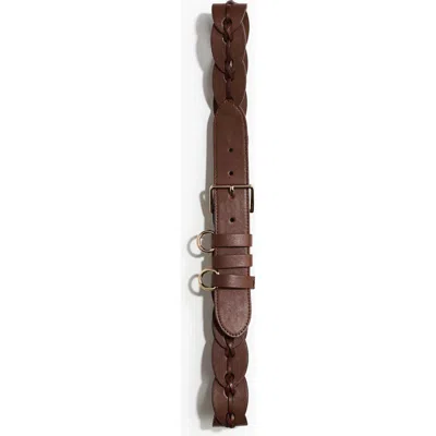 H&m Belt In Brown