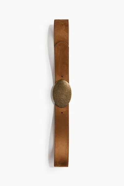 H&m Belt In Brown