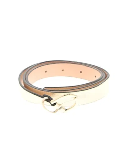 Pre-owned H&m Belt In Ivory