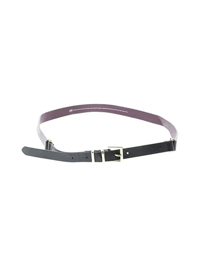 Pre-owned H&m Belt In Purple