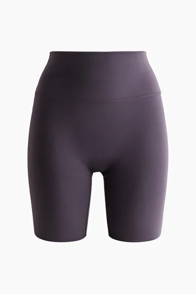H&m Biking Shorts With Softmove In Purple