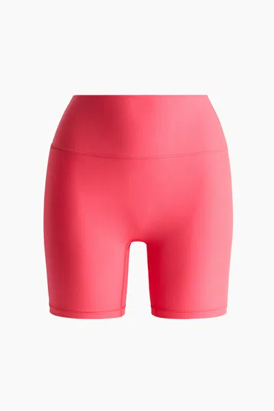 H&m Biking Shorts With Softmove In Pink
