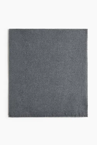 H&m Blanket Scarf In Gray
