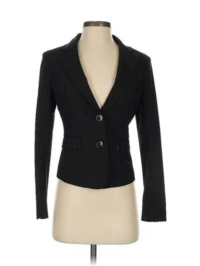 Pre-owned H&m Blazer Jacket In Black