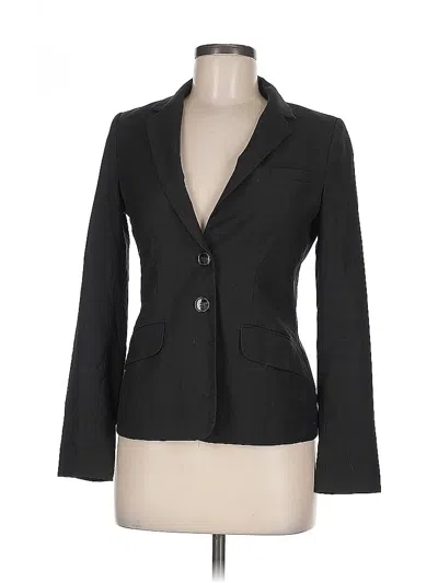 Pre-owned H&m Blazer Jacket In Black