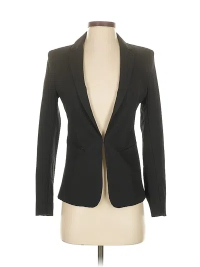 Pre-owned H&m Blazer Jacket In Black