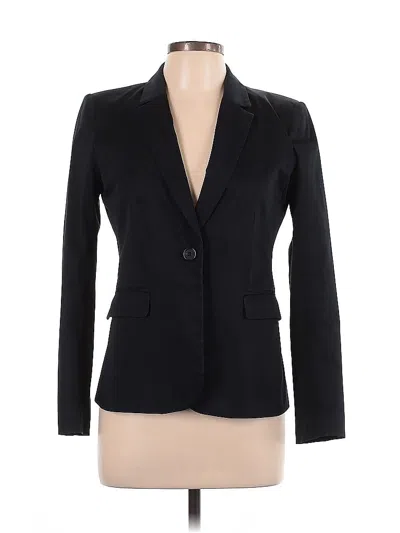 Pre-owned H&m Blazer Jacket In Black