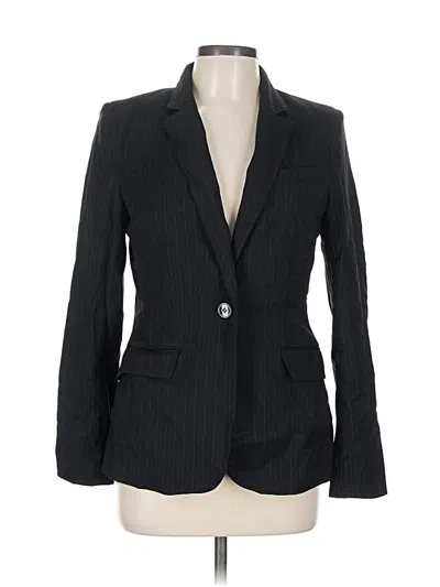 Pre-owned H&m Blazer Jacket In Black