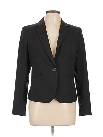 Pre-owned H&m Blazer Jacket In Black