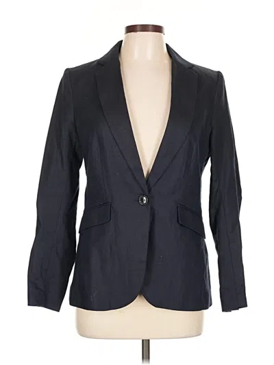 Pre-owned H&m Blazer Jacket In Black
