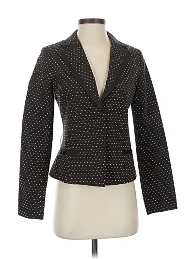 Pre-owned H&m Blazer Jacket In Black