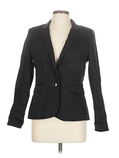 Pre-owned H&m Blazer Jacket In Black
