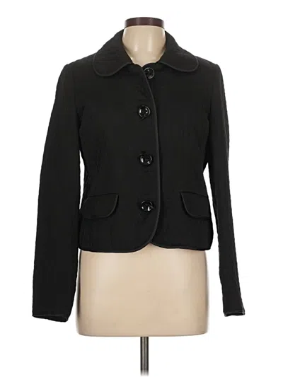 Pre-owned H&m Blazer Jacket In Black