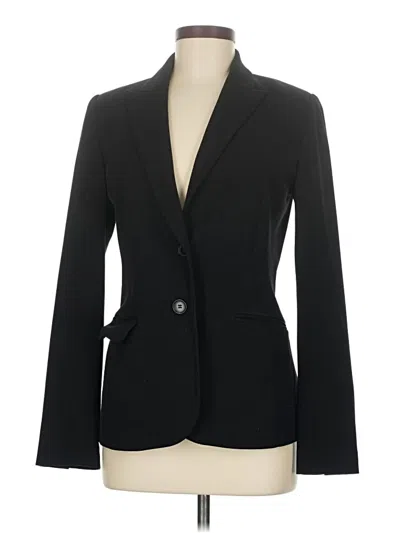 Pre-owned H&m Blazer Jacket In Black