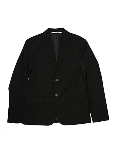 Pre-owned H&m Kids' Blazer Jacket In Black