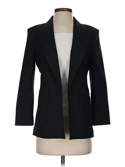 Pre-owned H&m Blazer Jacket In Black