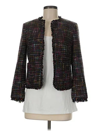 Pre-owned H&m Blazer Jacket In Black