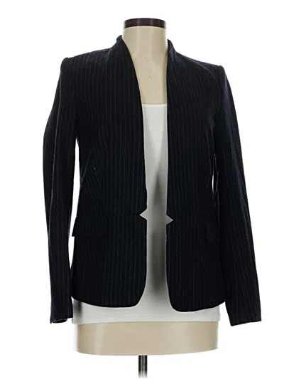 Pre-owned H&m Blazer Jacket In Black
