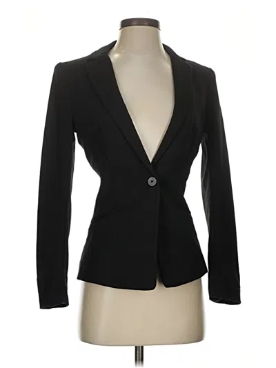 Pre-owned H&m Blazer Jacket In Black