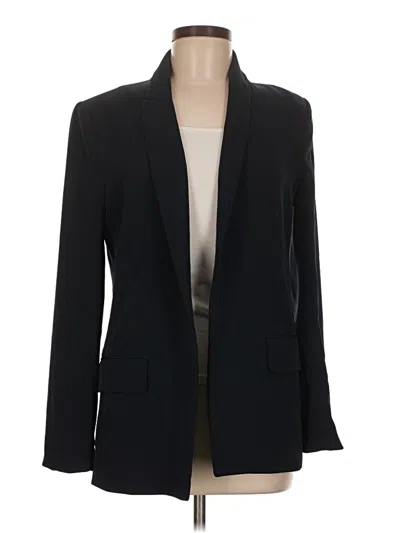 Pre-owned H&m Blazer Jacket In Black
