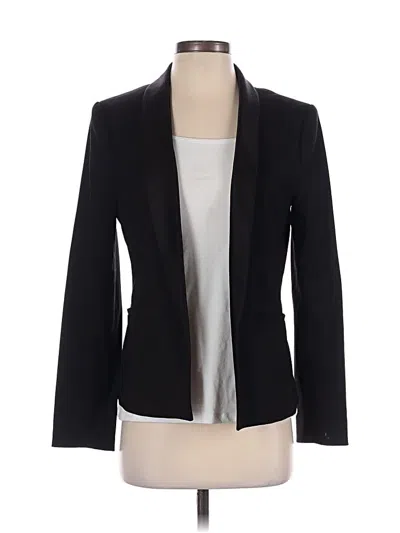 Pre-owned H&m Blazer Jacket In Black