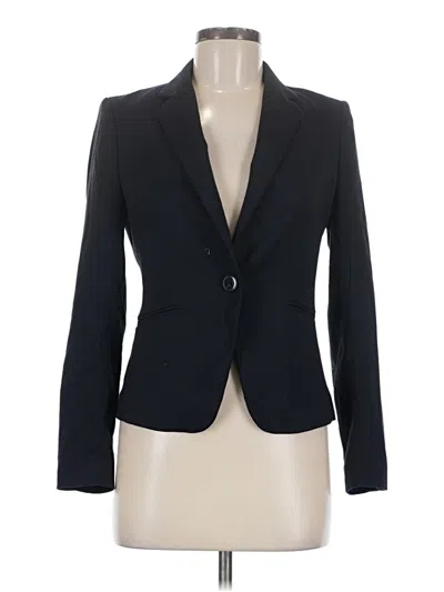 Pre-owned H&m Blazer Jacket In Black