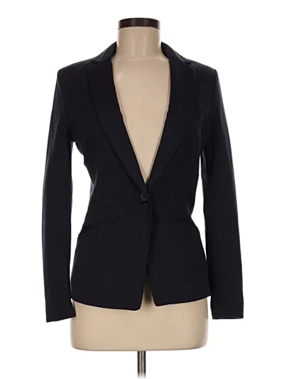 Pre-owned H&m Blazer Jacket In Black
