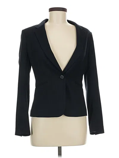 Pre-owned H&m Blazer Jacket In Black