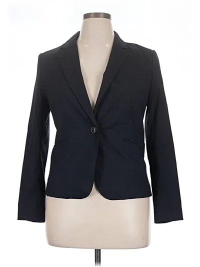 Pre-owned H&m Blazer Jacket In Black
