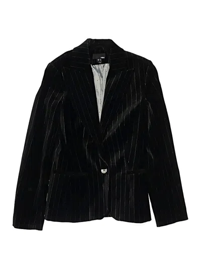 Pre-owned H&m Blazer Jacket In Black