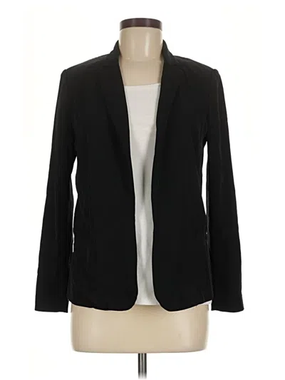 Pre-owned H&m Blazer Jacket In Black