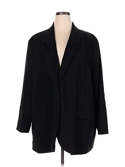Pre-owned H&m Blazer Jacket In Black